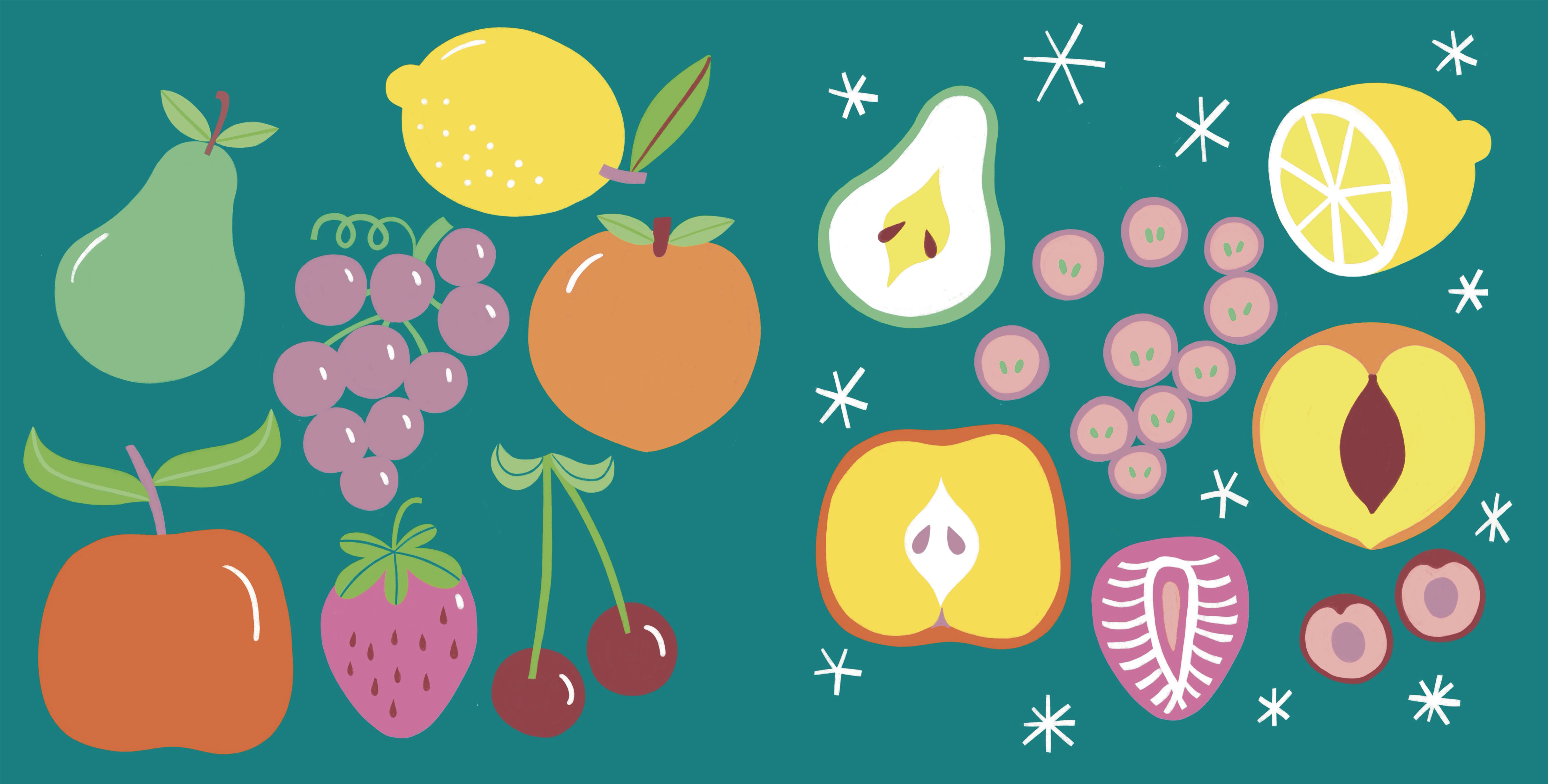 Fruit pairing spread