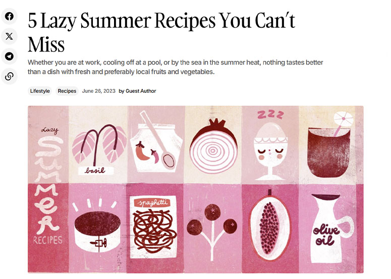 Lazy Summer Recipes