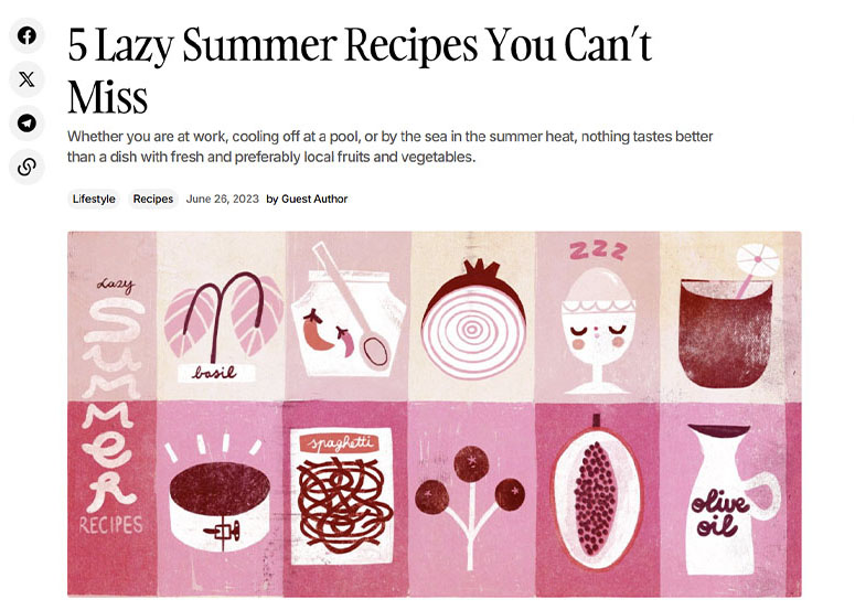 Lazy Summer Recipes