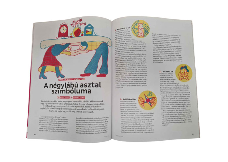 editorial / magazin illusztráció